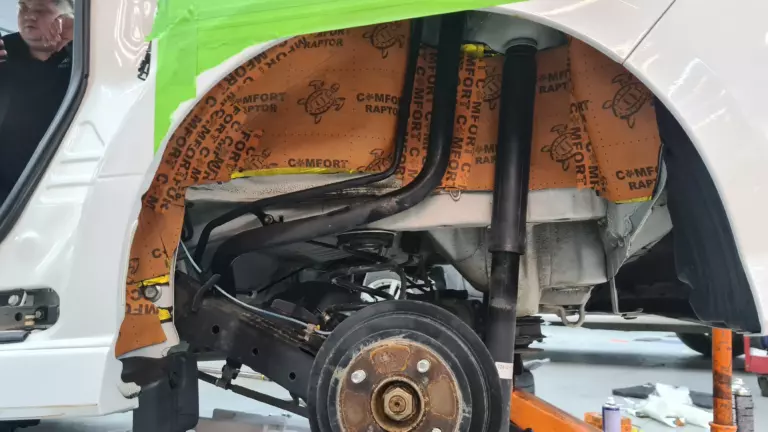 Шумоизоляция арок Honda N-BOX-2