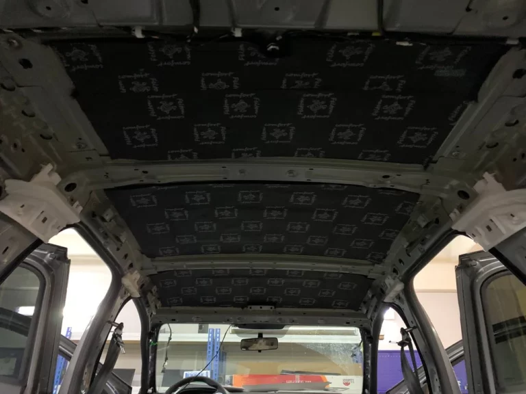 Шумоизоляция-крыши-Renault Duster 2022-2