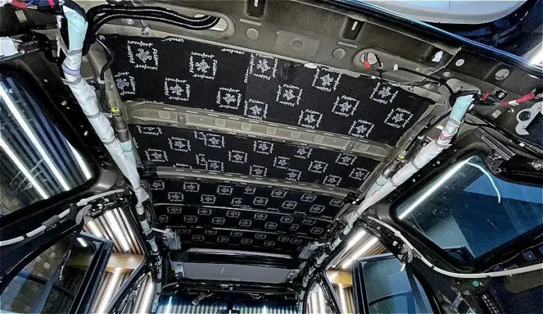 Шумоизоляция крыши Infinita QX60 2020-3