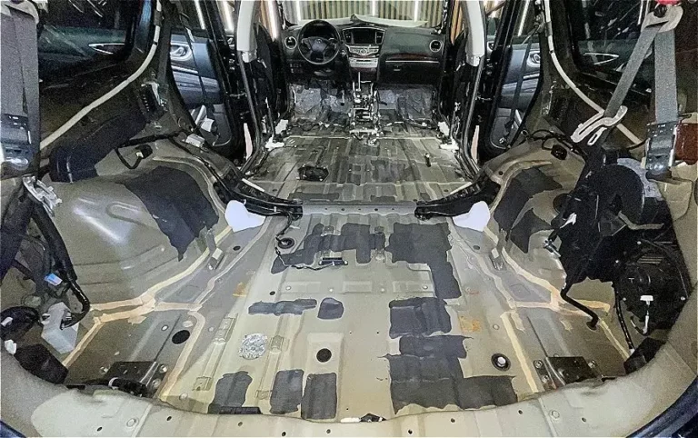 Шумоизоляция пола Infinita QX60 2020-1