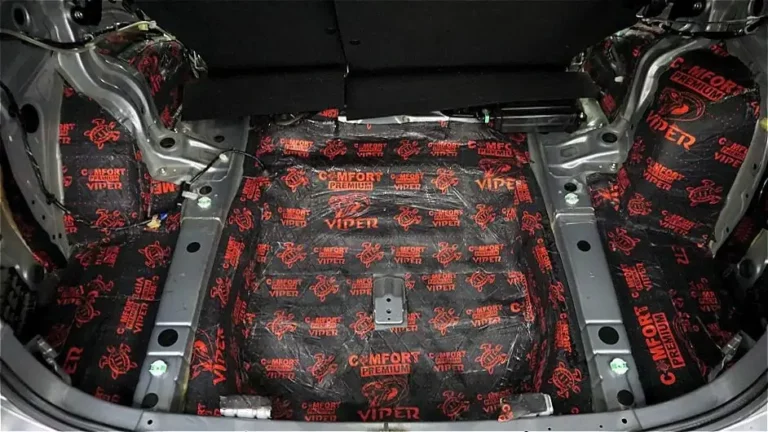 шумоизоляция багажника Subaru Forester 2011-2